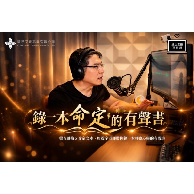 錄一本命定的有聲書_1228開課 (周震宇老師線上直播課)